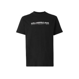 KARL LAGERFELD M T-Shirt Klj Slim Ss Reflection B1M17063 999 black