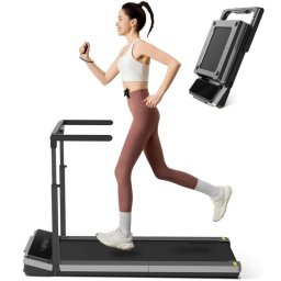 Banda de alergare Xiaomi KingSmith WalkingPad Z3 Hybrid+ WP400Q42, 1.2 hp, Pana la 110 kg, 1/10 km / h, Wi-Fi, OLED, Control mobil si telecomanda, Protectie copii, Pliabil, Negru