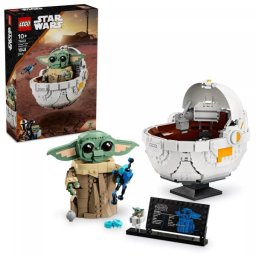 LEGO® Star Wars Grogu cu landoul planor 75403