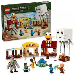 LEGO® Minecraft® Atacul baloanelor Ghast asupra satului 21273