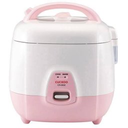 Aparat de gatit cu abur CUCKOO rice cooker CR-0632,500W, 1.8L, Roz/Alb