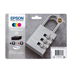 Epson DURABrite Ultra Ink Cartridge 35 - 4 Pack - Black, Yellow, Cyan, Magenta