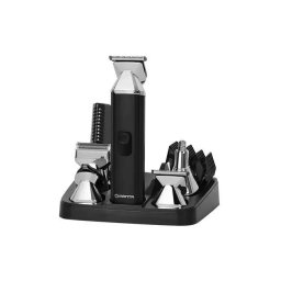 Aparat de tuns Aparat de tuns multifuncțional Trimo Pro, Reîncărcabil, 90 min Autonomie, Waterproof IPX7, 6 Capete, Display LED