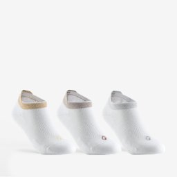 SET DE 3 PERECHI ȘOSETE SPORT SCURTE RS 160 ALB COPII.
