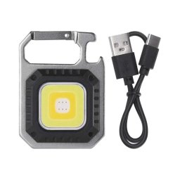 Lanternă LED reîncărcabilă, USB, 3,7 V, 750 lm, 400 mAh