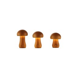 Searchlight EU34125NA - Set de 3 lămpi de masă LED MUSHROOM, 1,1W/5V
