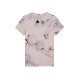 TED BAKER T-Shirt Velley Printed Fitted 282514 pink