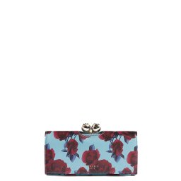 TED BAKER Portofel Ellrie Large Rose Print Bobble 282809 mid-blue