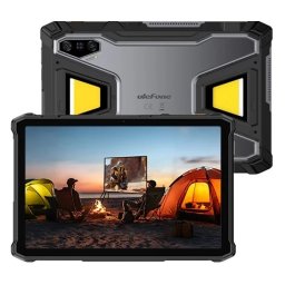 Tableta Ulefone Armor Pad 5 Ultra, Negru, 5G, 11 FHD+, Android 15, 32GB RAM (12GB + 20GB Extensibili), 512GB ROM, 64MP, Night Vision, Dimensity 7400X, Proiector Video, 24200mAh, 120W, Dual SIM