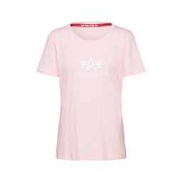 ALPHA INDUSTRIES Tricou roz / alb