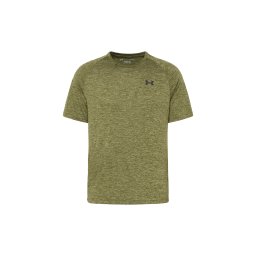 UNDER ARMOUR Tricou funcțional 'Tech 2.0' verde amestecat / negru