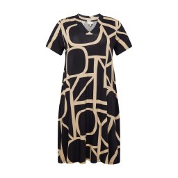 ONLY Carmakoma Rochie 'Fyrla' bej / negru