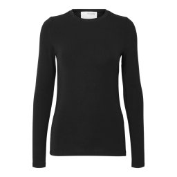 SELECTED Tricou 'SLFMANJA' negru