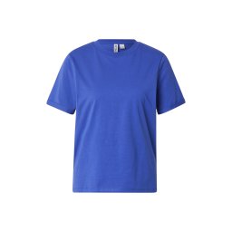 PIECES Tricou 'PCRIA' albastru închis