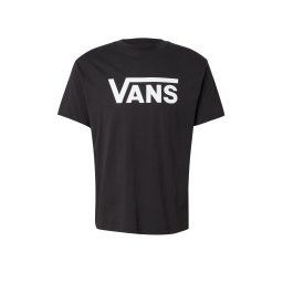 VANS Tricou 'CLASSIC' negru / alb