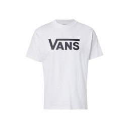 VANS Tricou 'CLASSIC' negru / alb