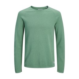 JACK & JONES Pulover 'JJEHILL' verde