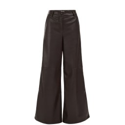 WE Fashion Pantaloni maro închis