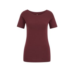 WE Fashion Tricou roșu burgundy