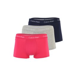 Calvin Klein Underwear Boxeri gri amestecat / roz zmeură / negru / alb