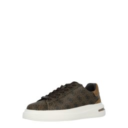 GUESS Sneaker low 'ELBA' maro / negru