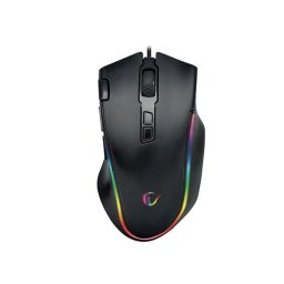Rampage Mouse Gamer - SMX-G72 GREEDY RGB (4800DPI, 8 butoane, macro, LED RGB, cablu 1.7M, negru)