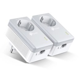 TP-Link TL-PA4010P KIT V5 adaptor rețea alimentare 600 Mbit/s Ethernet LAN Alb 2 buc.