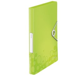 Mapa LEITZ Wow Jumbo, PP, 30mm - verde metalizat