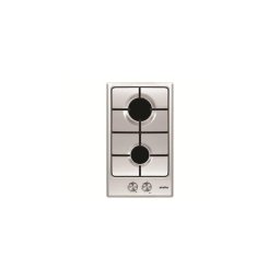 Plita Plita cu gaz Incorporabila 2 Zone de Gatit 30 cm Inox Comenzi Mecanice