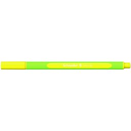 Liner SCHNEIDER Line-Up, rubber grip, varf fetru 0.4mm - galben auriu
