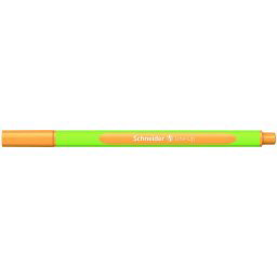 Liner SCHNEIDER Line-Up, rubber grip, varf fetru 0.4mm - orange tango