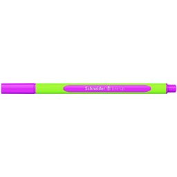 Liner SCHNEIDER Line-Up, rubber grip, varf fetru 0.4mm - roz fashion