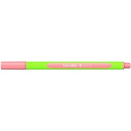 Liner SCHNEIDER Line-Up, rubber grip, varf fetru 0.4mm - piersica
