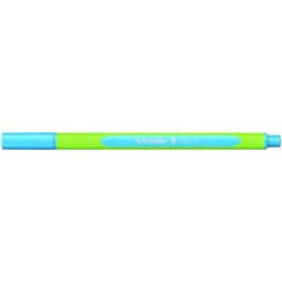 Liner SCHNEIDER Line-Up, rubber grip, varf fetru 0.4mm - albastru alaska