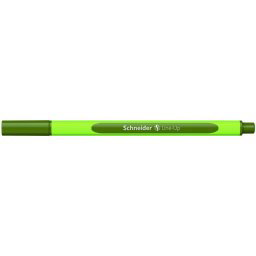 Liner SCHNEIDER Line-Up, rubber grip, varf fetru 0.4mm - verde masliniu
