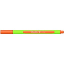 Liner SCHNEIDER Line-Up, rubber grip, varf fetru 0.4mm - orange fluorescent