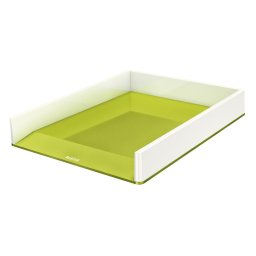 Accesorii birotica Tavita documente LEITZ Wow, culori duale - verde metalizat