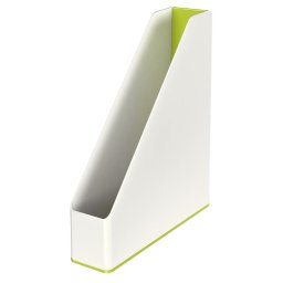 Suport vertical LEITZ Wow, culori duale - verde metalizat