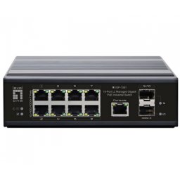 Switch Comutator IGP-1061, 8 porturi, PoE, Negru