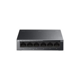 Switch LS106P, 4 porturi, PoE+, Negru