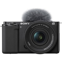 Aparat foto digital Sony Mirrorless Alpha ZV-E10, 24.2MP, 4K