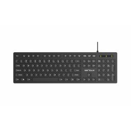 Tastatura SRXK-SKB704WD, USB-A, Layout US, Negru