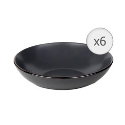 SET 6 FARFURII ADANCI, CERAMICA 20 CM, CALYPSO, ART OF DINING BY HEINNER