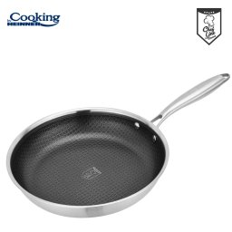 TIGAIE INOX IN 3 STRATURI 30X6 CM, TITANIUM3, COOKING BY HEINNER