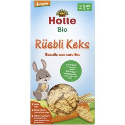 Biscuiti din grau spelta si morcovi, Demeter pentru copii, +1 an bio 125g