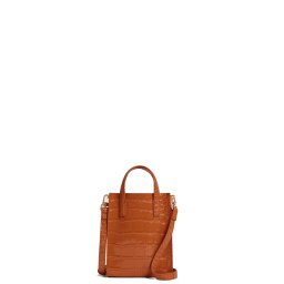 TED BAKER Geantă mică Wenissa Croc Effect Small Icon 282820 tan