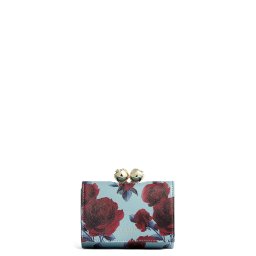 TED BAKER Portofel Elliisa Small Rose Print Bobble 282810 mid-blue