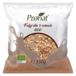 Set 2 x Fulgi 5 Cereale BIO, 350 g, Pronat