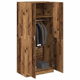 Sifonier, Lemn vechi, 80x52x180 cm, lemn prelucrat GartenMobel Dekor