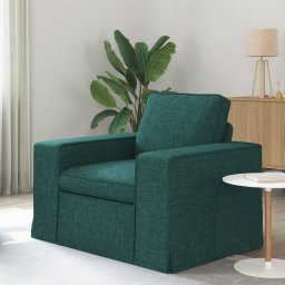 Canapea Verde închis 102 x 80 x 82 cm Metal GartenMobel Dekor